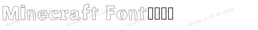 Minecraft Font字体转换